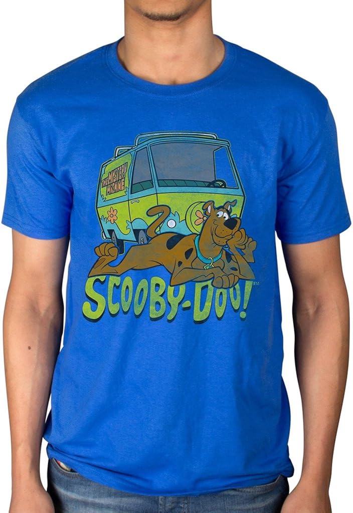 Official Scooby Doo Mystery Machine TShirt Amazon.co.uk Clothing