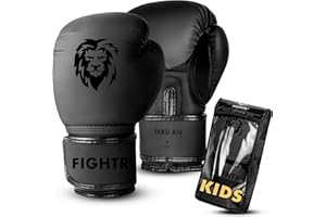 FIGHTR® Kids Boxing Gloves and More Stability | Junior Boys and Girls | Boxing, MMA, Muay Thai, Kickboxing & Martial Arts 04 06 oz | incl. Carry Bag