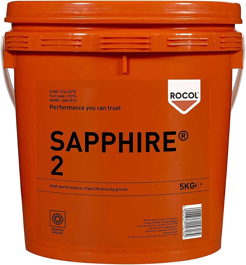 Rocol 12176 SAPPHIRE NGLI 2 Triple Life Multi-Purpose Bearing Grease Heavy Duty