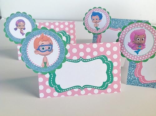 Amazon Com 10 Food Tents Bubble Guppies Inspired Happy