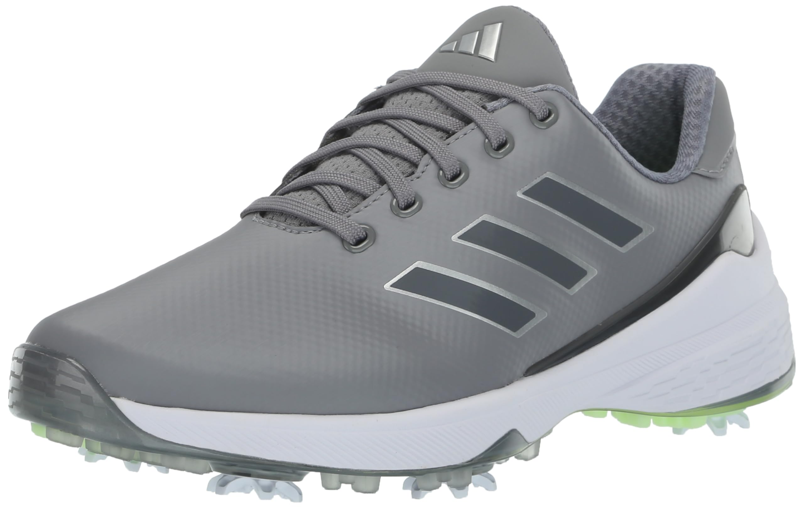 adidas Men's ZG23 Golf Shoe, GREYTHREE/IRONMET/SILVERMET, 7 Image
