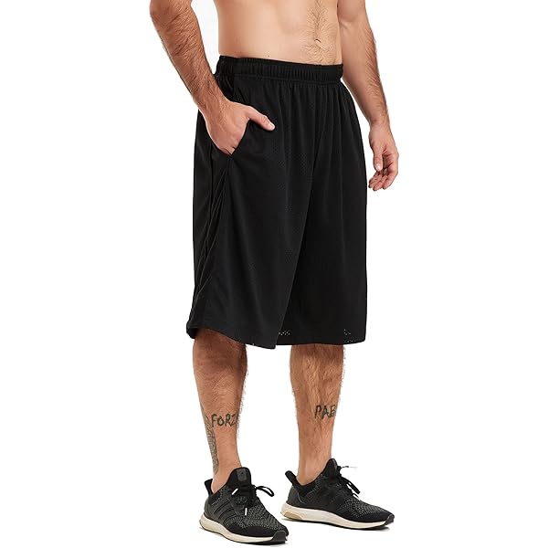 Russell Athletic Short d'entraînement Dri-Power pour homme, bleu marine
