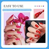 JODSONE Gel Nail Polish Kit 32 Colors with UV Lamp Base Top Coat Matte Glitter view 6