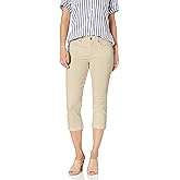 NYDJ Womens Petite Chloe Capri