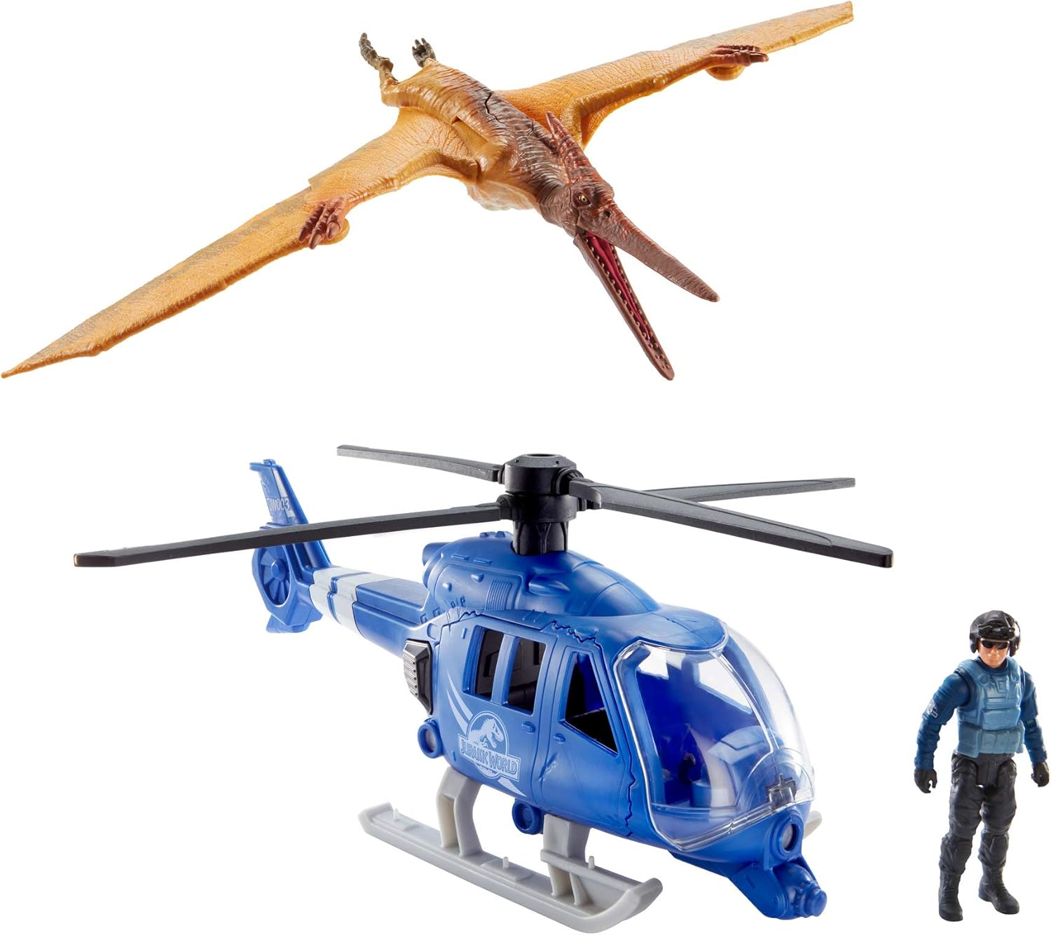 jurassic world toy helicopter