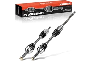 A-Premium Pair (2) Front CV Axle Shaft Assembly Compatible with Nissan Rogue 2008-2013 AWD, Rogue Select 2014-2015 AWD, All-Wheel Drive Only, Left and Right, Replace# 39101JG04C, 39100JM10A