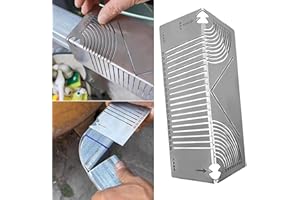 PrecisionFlex Angle & Arc Marking Tool, Multi-Functional Square Tube Bending Tool, Adjustable Linear Arc Dual-Purpose Scriber