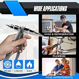 Flexzion Copper Pipe Expander 1/4"-7/8" Swaging Tool for HVAC Aluminum Alloy view 6