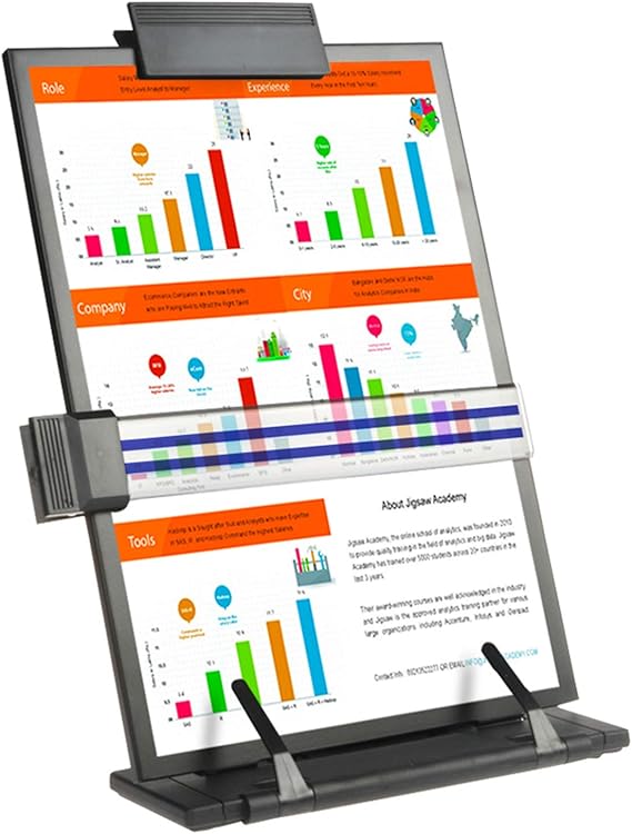THINKSPARX Soporte para documentos de escritorio para