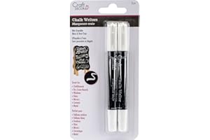 MULTICRAFT Craft Decor CD961A Chalk Writer (2 Pack), White