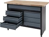 BiGDUG Garage Workbench Drawer Cabinet 7 Drawers 842H x 1200W x 600D mm view 2