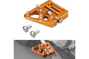 NICECNC Motorcycle Foldable Brake Pedal Replacement Tip Compatible with KTM 125-530 XCW XCFW EXC EXCF 2004-16 690 Enduro R 08-23 690 SMC R 12-23,Compatible with Husqvarna TC125 250 14-15,See Fitment