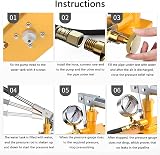 Dyna-Living Water Pipe Line Test Pump 0-25 Bar Heating System Leak Pressure view 6