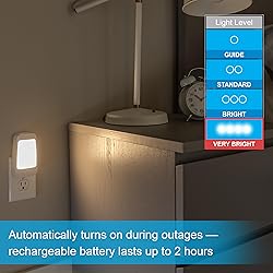 GE home electrical 4-in-1 Power Failure LED Night