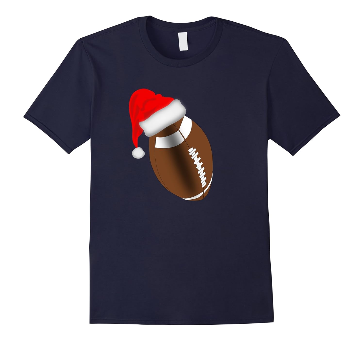 Storecastle: Football Santa Funny Christmas Gift T-Shirt-ANZ