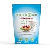 Keystone Pantry Non-GMO Allulose Powder, 2 lb Bag, Low Calorie, Zero Net Carb, Keto, Diabetic Paleo Friendly Natural Sugar Sw