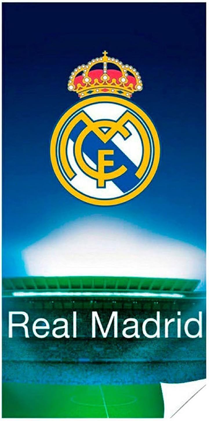 Real Madrid Toalla Microfibra, 70 x 140 cm: Amazon.es: Hogar