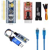 ALMOCN STM32F103C8T6 ARM STM32 Minimum System Development Board + ST-Link V2 Emulator Downloader Programmer + FT232RL FTDI Adapter Module with Micro USB Cable Mini USB Cable