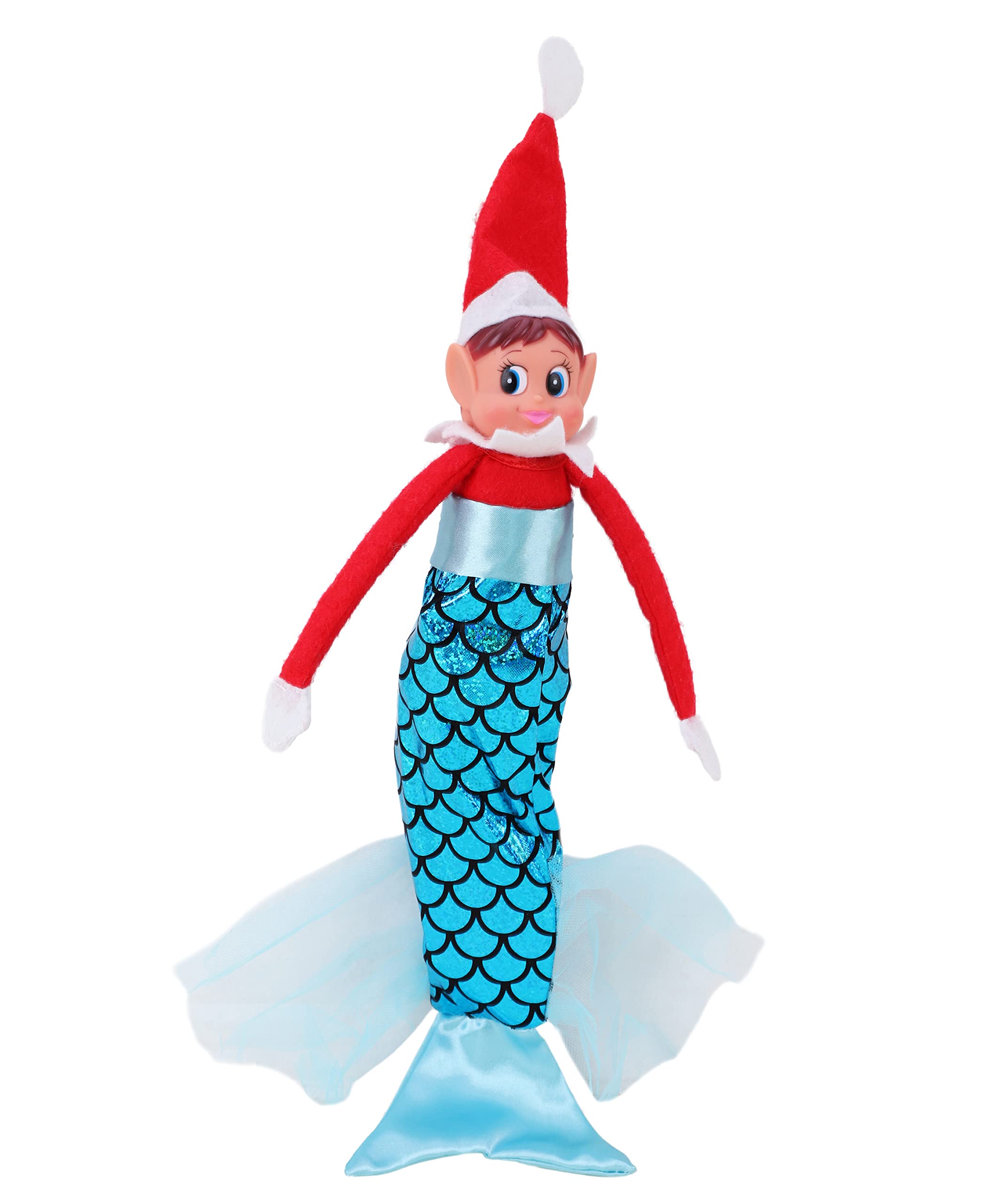 Toyland® Novelty Elf Fancy Dress Outfit - Clothing Accessories for Christmas Elves (MERMAID)