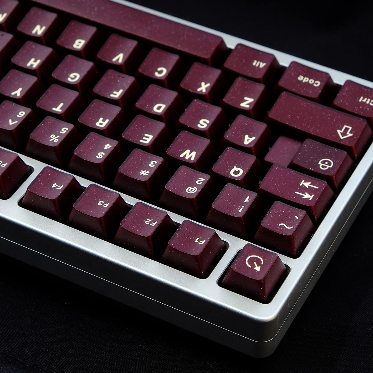 Mua 120 Keys Double Shot Red Keycaps Cherry Profile Translucent Keycaps ...