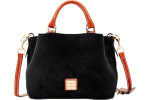 Dooney & Bourke Handbag, Suede Mini Barlow | Black