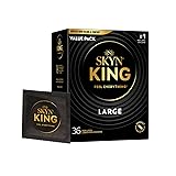 SKYN King Large Non-Latex Condoms, 36 Count
