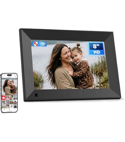 Amazon.com : Kodak 7 Inch Black Digital Picture Frame 32GB Storage