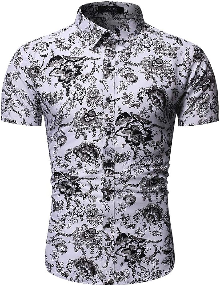 Men's Shirt Spring and Summer Fashion Leisure Beach Vacation Travel