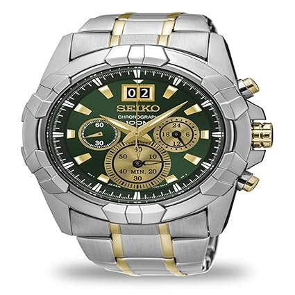 Seiko Premier Analog White Dial Mens Watch - SNP096P1