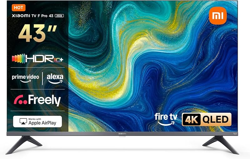 Pro TV 43 polegadas 2026, 4K UHD QLED Smart Fire TV, L43MB-FPVEU