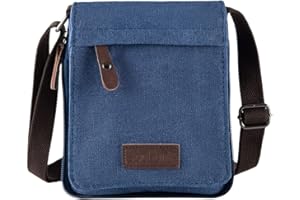 Sechunk Vintage Canvas Messenger Cross body bag Shoulder bag