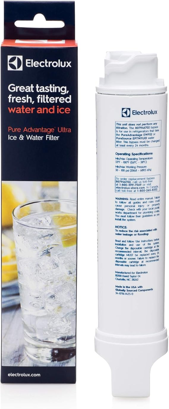 Electrolux EWF02 Pure Advantage Ultra Water Filter Amazon.ca Tools