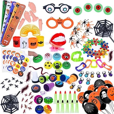 Amazon Co Jp 合計140個 セット ハロウィンおもちゃ ハロウィンパーティーの記念品 学校の教室でのご褒美 トリックオアトリート ハロウィンミニチュア ハロウィン賞 Toys