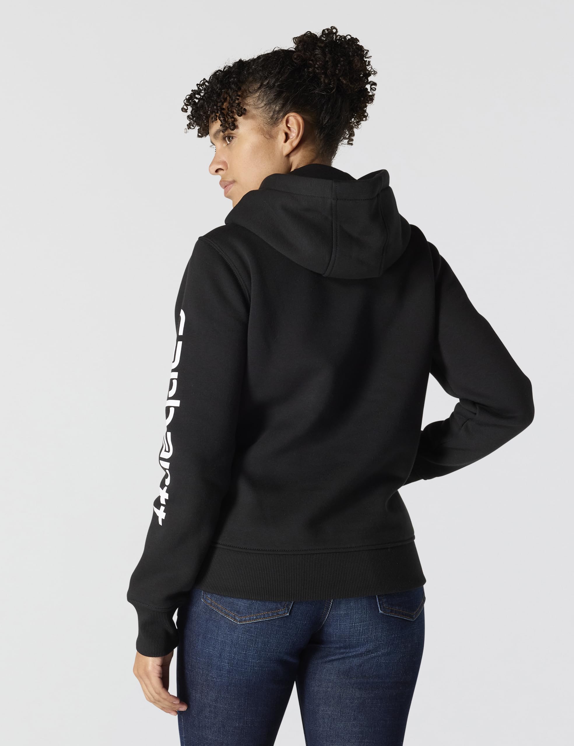 Carhartt Women's Relaxed Fit Midweight Logo Sleeve Graphic Sweatshirt