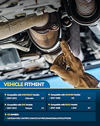 PHILTOP Front Catalytic Converter Kit Direct-Fit