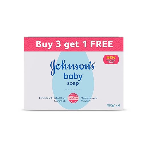 Johnson's Baby Soap 150g (Buy 3 Get 1 Free)