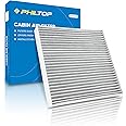 PHILTOP Premium Cabin Air Filter, Replacement for CF10134, Accord, Ridgeline, Civic, Pilot, Odyssey, CR-V, Passport, Crosstour, MDX, RDX, TSX, TL, RL, ILX, RLX, TLX, ZDX, Includes Activated Carbon