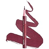 NYX PROFESSIONAL MAKEUP Lip Lingerie Liner Stain, Seamless Make Up with All-Day Color, Waterproof Lip Stain Finish - Hot N' Heavy (Black Currant)
