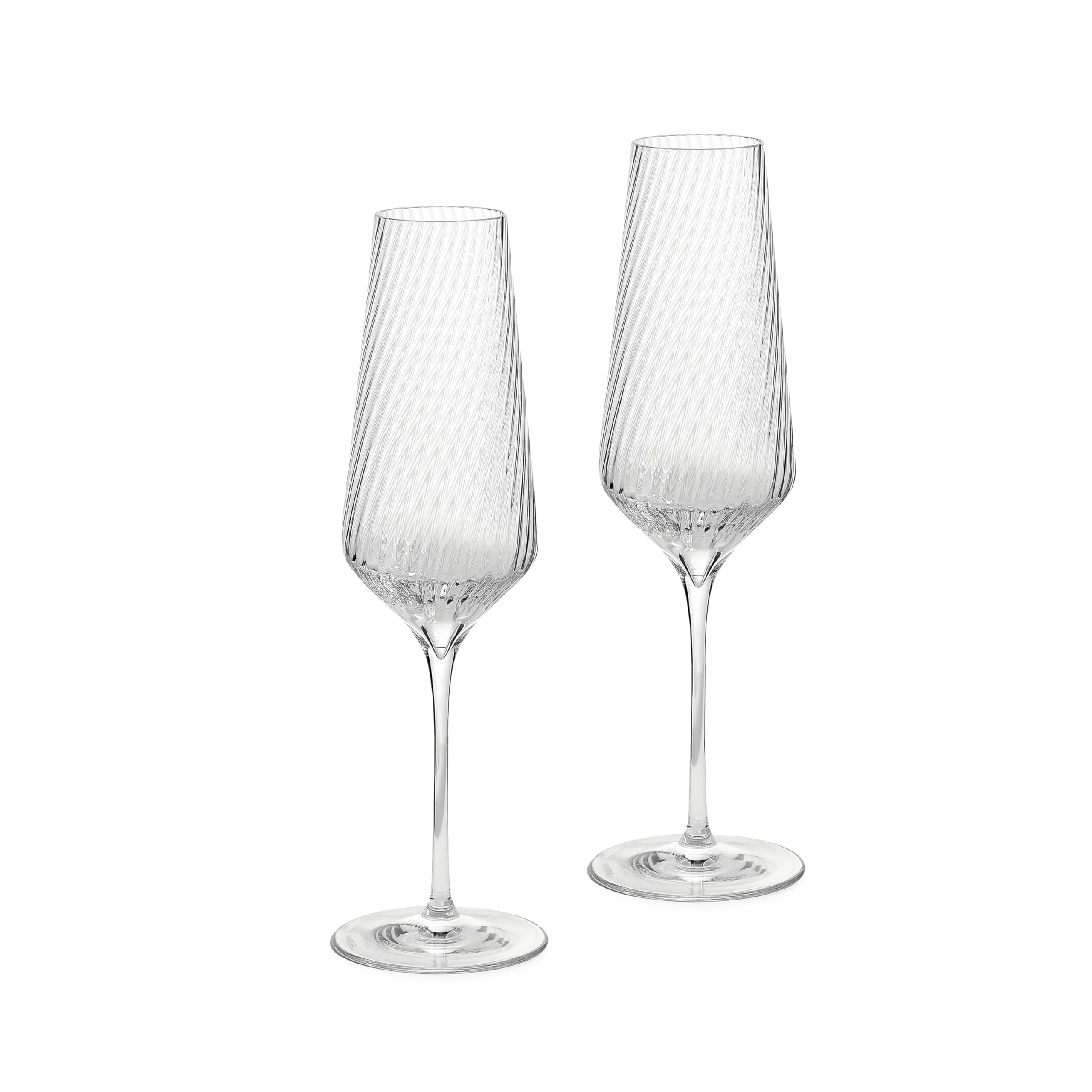 Vera Wang Swirl Flute S/2