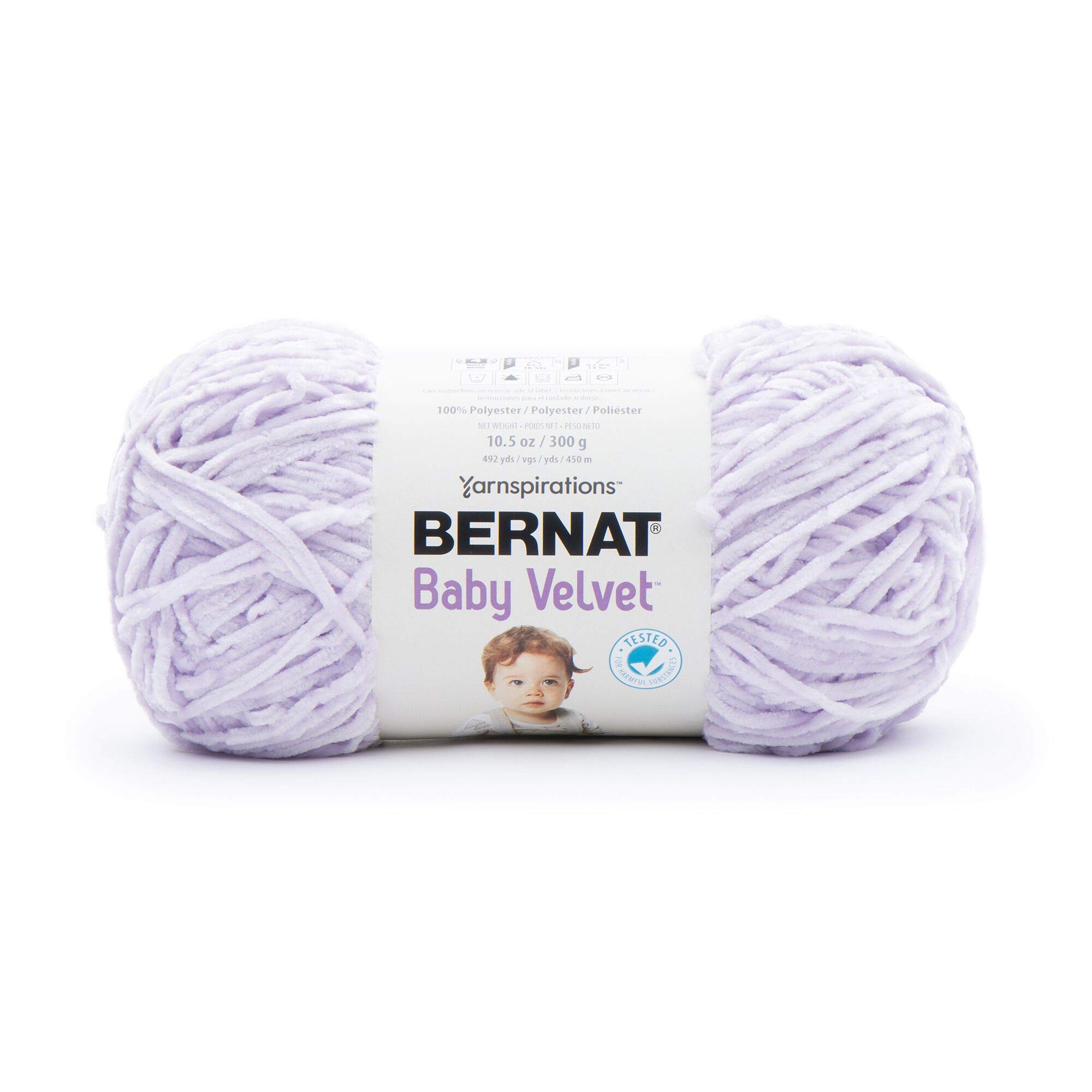 Bernat Yarn Baby Velvet Lilac Blooms, 300g