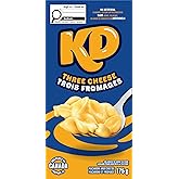 Kraft Dinner Three Cheese Macaroni and Cheese Dinner, 175g Box