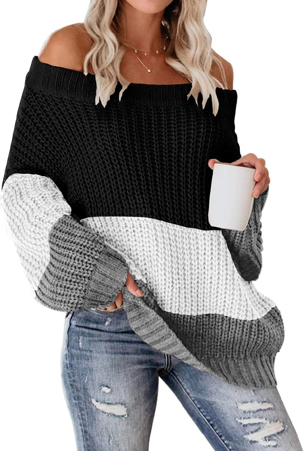 sweaters for broad shoulders