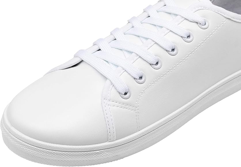 white shoes with memory foam