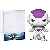 Funko Frieza 4th Form: P o p ! Animation Vinyl Figurine Bundle with 1 Compatible 'ToysDiva' Graphic Protector (861-48601 - B)