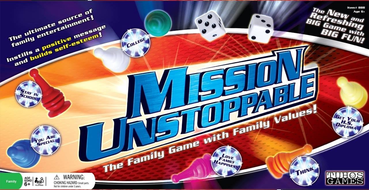 Tuhos Mission Unstoppable Board Game