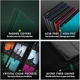 Vault X 12 Pocket Trading Card Binder Zip 480 Cards Green Exo-Tec Album view 5