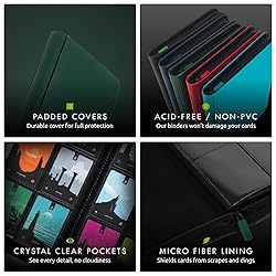 Vault X 12 Pocket Trading Card Zip Binder - 480