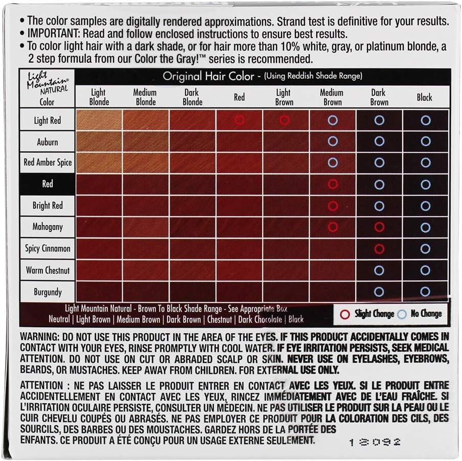 Lotus Brands Light Mountain Natural Hair Color Conditioner Red 4 Oz Amazon Nl