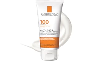 La Roche-Posay Anthelios Melt-In Milk Sunscreen SPF 100, Sunscreen For Body & Face, Broad Spectrum SPF + Antioxidants, Oil Free, For Sun Sensitive Skin, Oxybenzone Free