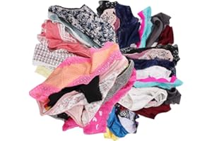 UWOCEKA Variety of Underwear Pack Women Bikinis Briefs Cotton Panties Assorted